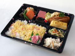 日替わり寿司弁当の写真